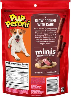 Show full view: Pup-Peroni Minis Original Beef Flavor Dog Treats, 5.6-oz bag slide 4 of 11