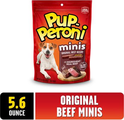 Show full view: Pup-Peroni Minis Original Beef Flavor Dog Treats, 5.6-oz bag slide 3 of 11