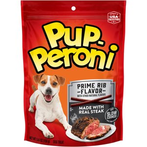 Pup-Peroni Prime Rib Flavor Dog Treats, 5.6-oz bag