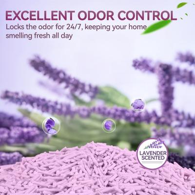 Show full view: allforpaws Green Purr Eco Scented Clumping Tofu Cat Litter, 2.25-kg box, case of 2 slide 5 of 9