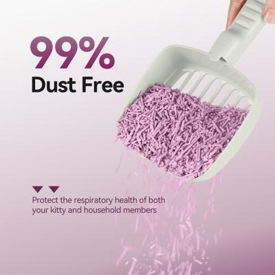 Show full view: allforpaws Green Purr Eco Scented Clumping Tofu Cat Litter, 2.25-kg box, case of 2 slide 6 of 9