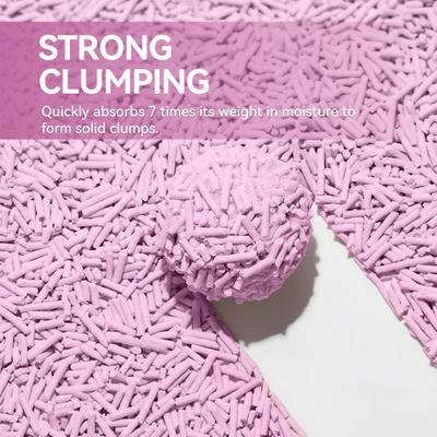 Show full view: allforpaws Green Purr Eco Scented Clumping Tofu Cat Litter, 2.25-kg box, case of 2 slide 4 of 9