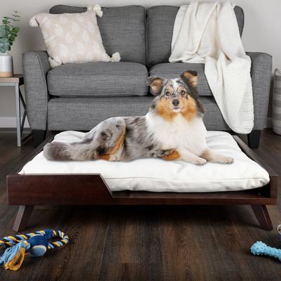 Show full view: Pet Adobe Elevated Dog Bed, Large, Dark Brown slide 6 of 8