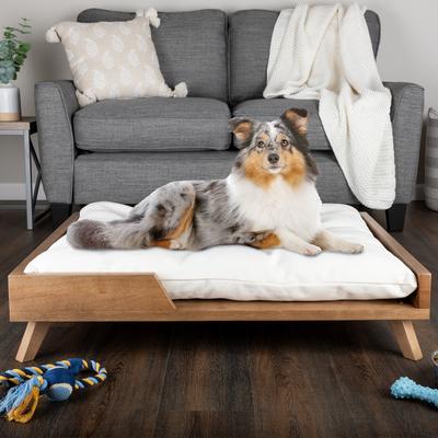 Show full view: Pet Adobe Elevated Dog Bed, Large, Natural slide 6 of 8