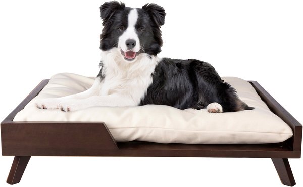 Show full view: Pet Adobe Elevated Dog Bed, Large, Dark Brown slide 1 of 8