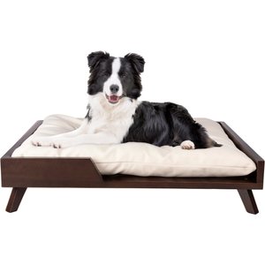 Pet Adobe Elevated Dog Bed, Large, Dark Brown