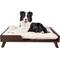 Show in main carousel: Pet Adobe Elevated Dog Bed, Large, Dark Brown slide 1 of 8