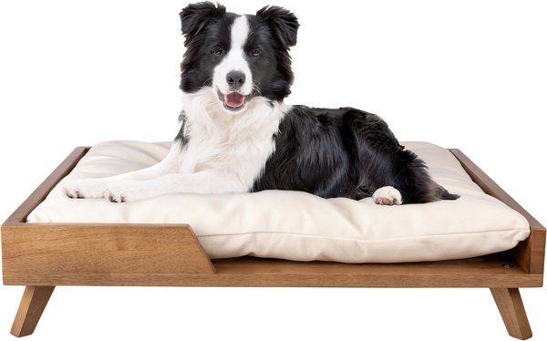 Show full view: Pet Adobe Elevated Dog Bed, Large, Natural slide 1 of 8