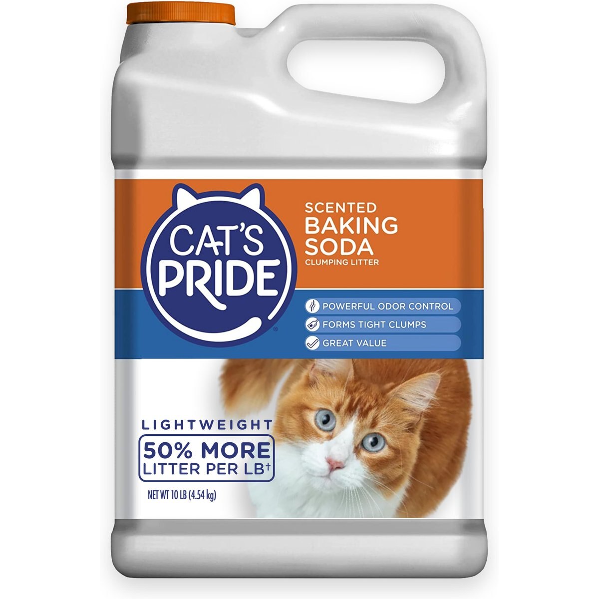 Cat's Pride Baking Soda Lightweight Scented Clumping Clay Cat Litter, 10-lb jug