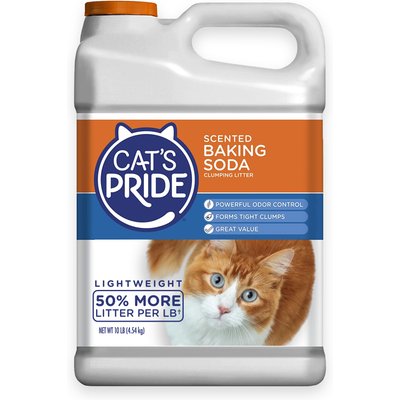 Cat's Pride Cat's Pride Baking Soda Lightweight Scented Clumping Clay Cat Litter, 10-lb jug