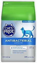Cat's Pride Antibacterial Lightweight Clumping Cat Litter, 18-lb bag