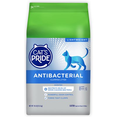 Cat's Pride Cat's Pride Antibacterial Lightweight Clumping Cat Litter, 18-lb bag
