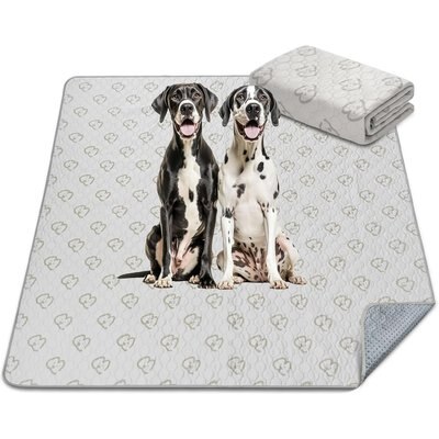 FXW FXW Washable Dog Pee Pads, Khaki, Square: 71 x 71-in, 1 count