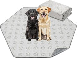 FXW Washable Dog Pee Pads, Hexagon: 70 x 63-in, 1 count