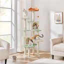 Yaheetech Paw-Shaped Play Cat Tower, 65-in