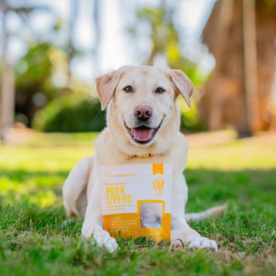 Show full view: Smallbatch Pets Freeze-Dried Pork Livers Dog Treat, 3.5-oz bag slide 7 of 8