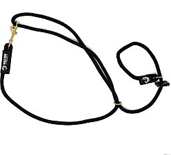 Mad Dog Products Slip Lead Dog Leash, Black, 10 ft-3/8 in