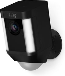 Ring Spotlight Cam Plus Pet Camera, Black