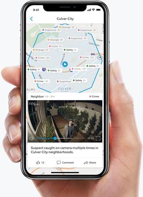 Show full view: Ring Video Doorbell WiFi Pet Camera, Satin Nickel slide 6 of 7
