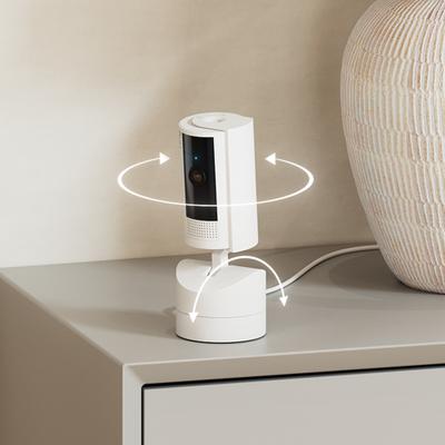 Show full view: Ring Pan-Tilt Indoor WiFi Pet Camera, White slide 4 of 11