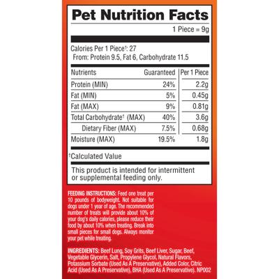 Show full view: Pup-Peroni Lean Beef Flavor Dog Treats, 5.6-oz bag slide 9 of 11