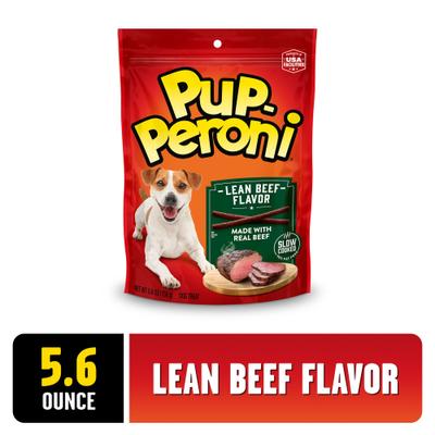 Show full view: Pup-Peroni Lean Beef Flavor Dog Treats, 5.6-oz bag slide 3 of 11