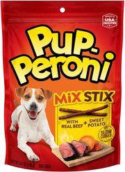 Pup-Peroni Mix Stix with Real Beef & Sweet Potato Dog Treats, 5.6-oz bag