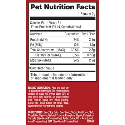 Show full view: Pup-Peroni Original Beef Flavor Dog Treats, 5.6-oz bag slide 9 of 11