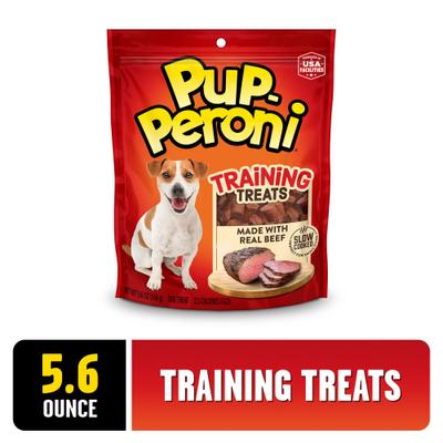 Show full view: Pup-Peroni Training Treats Made with Real Beef Dog Treats, 44.8-oz bundle slide 3 of 11