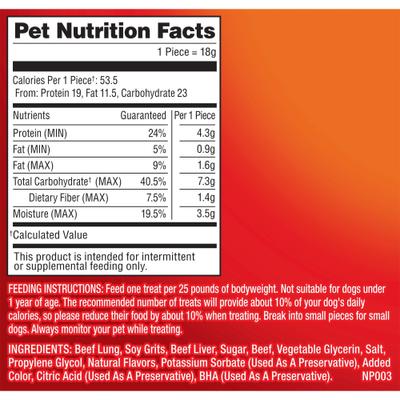 Show full view: Pup-Peroni Lean Beef Flavor Dog Treats, 22.5-oz bag slide 9 of 11