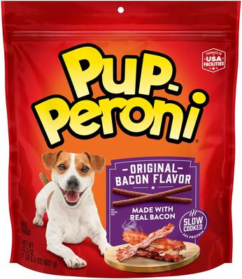 Show full view: Pup-Peroni Original Beef Flavor + Bacon Flavor Dog Treats slide 6 of 10