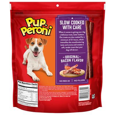 Show full view: Pup-Peroni Original Beef Flavor + Bacon Flavor Dog Treats slide 8 of 10