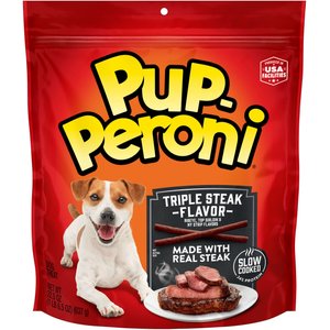 Pup-Peroni Triple Steak Flavor Dog Treats, 22.5-oz bag