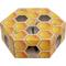 Show in main carousel: allforpaws Modern Cat Peek'A'Pounce Fuzzy Hive Cat Toy, Yellow slide 7 of 7
