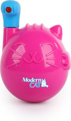 Show full view: allforpaws Modern Cat Wobble Laser Cat Toy, Rose Red slide 8 of 9