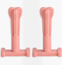 BulliBone Superbrush Peppermint Flavor Dog Chew Toy, Large, 2 count