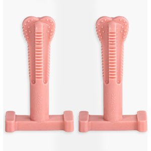 BulliBone Superbrush Peppermint Flavor Dog Chew Toy, Large, 2 count