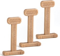 BulliBone Nylon Beef Flavor Dental Dog Chew Toy, Small, 3 count