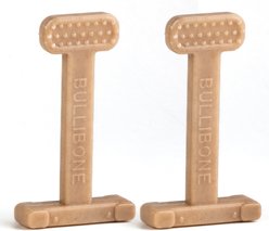 BulliBone Nylon Beef Flavor Dental Dog Chew Toy, Small, 2 count