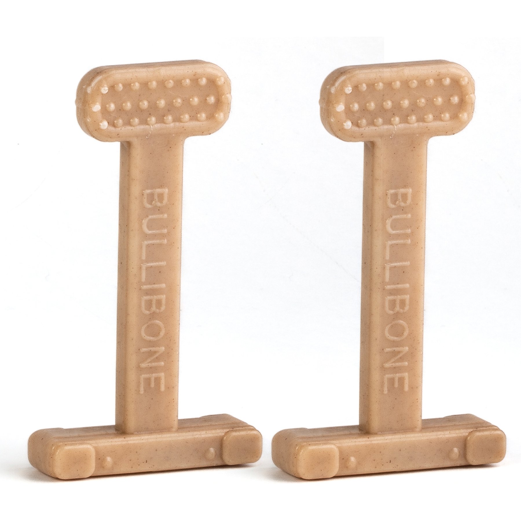 BulliBone Nylon Beef Flavor Dental Dog Chew Toy, Small, 2 count