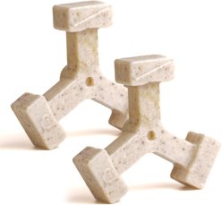 BulliBone Spin-a-Bone Bacon Flavor Dog Chew Toy, 2 count slide 1 of 3