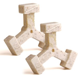 BulliBone Spin-a-Bone Bacon Flavor Dog Chew Toy, 2 count
