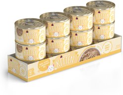 Weruva Kitten Chicken Formula Au Jus Grain-Free Wet Cat Food, 3-oz can, case of 12 slide 2 of 8