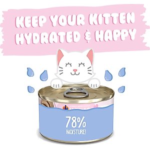 Weruva Chicken Breast Formula in a Hydrating Puree Wet Cat Food, 3-oz, 12 count