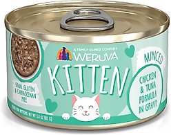 Weruva Chicken & Tuna Formula in Gravy Wet Cat Food, 3-oz, 12 count