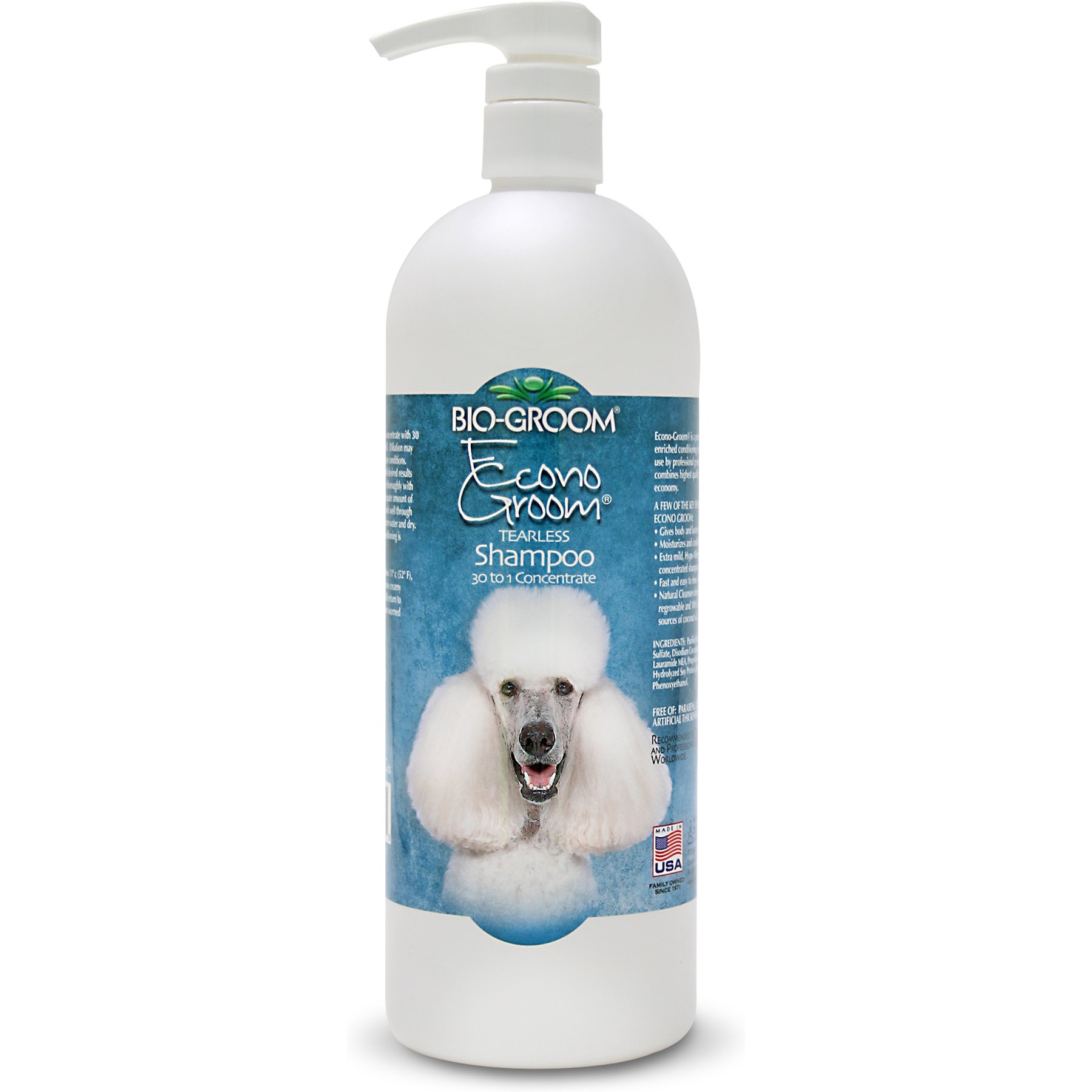 Bio-Groom Econo Groom Tearless Shampoo, 32-fl oz bottle
