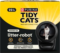 Tidy Cats Odor Control Scented Clumping Cat Litter Designed for Litter-Robot, 22-lb box slide 1 of 9