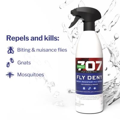 Show full view: Formula 707 Fly Deny Spray for Horses, 32-fl oz bottle slide 5 of 7