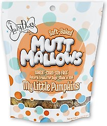 The Lazy Dog Cookie Co. Mutt Mallows My Little Pumpkins Baked Dog Treats, 5-oz bag