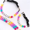 Mimi Green Personalized Single Strand Beaded Friendship Bracelet Dog Collar